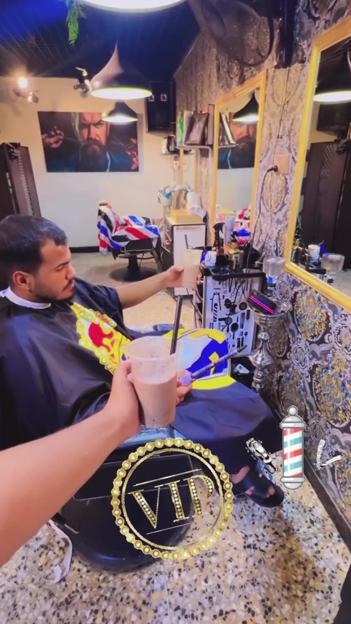 شرفونا بسنتر وحلاقة بالباوو  حسين الحلاق ***********
