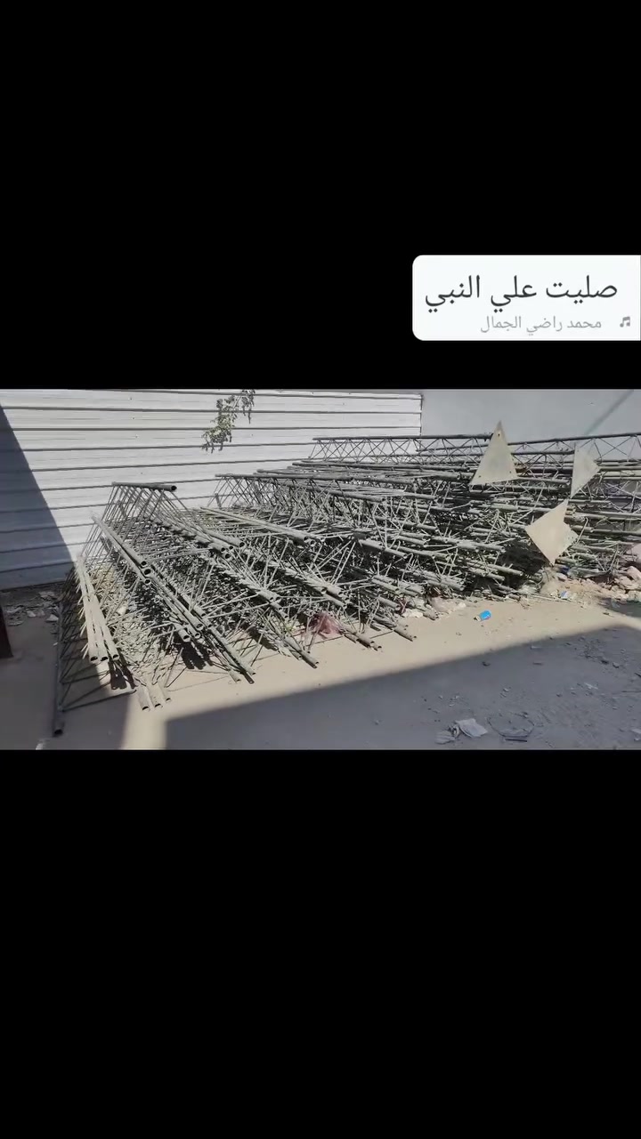 السلام عليكم حديد 35 كمية سعر المتر 10 توصيل اغلب المحافضات
سعر التوصيل ال18 متر 50 الف 
***********

