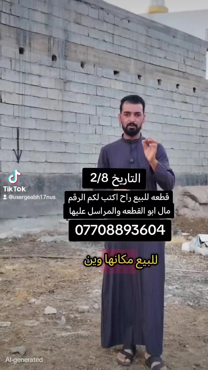 @السلام عليكم قطع الزراعي للبيع سنه 25 موقعها بلور الزراعي جروب الجامع بر الوالدين شارع حصوه الكحه قريب راح اكتب لكم الرقم مال ابو القطعه وراسلوه ***********
