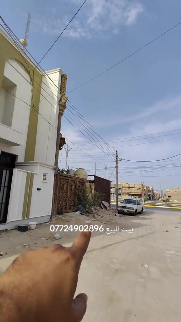 كربلاء حي الإطارات • ١٠٠م • طابقين