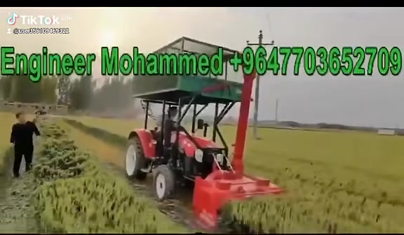 ⚡⚡مزارع الجت والبونيكام والبرسيم

    يلاحظ حاشوشة الاعلاف وثرمها بهيكل حديدي فوق التركتر الصنع صيني

                  للحجز والشراء الإتصال 
         ***********_*********** 
        معرض خيرات الارض للمعدات الزراعية 
        مهندس محمد العزاوي أبودعاء بعقوبة
