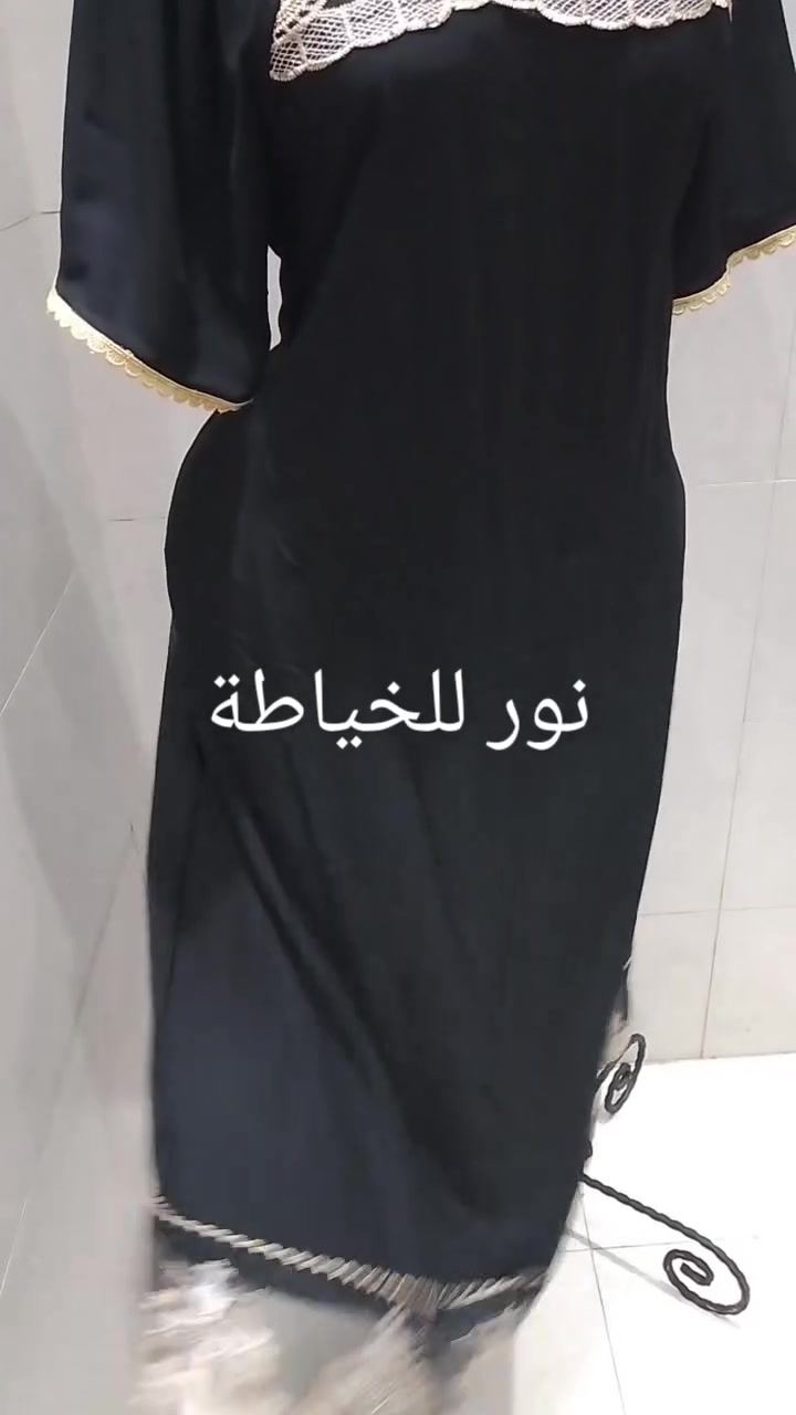 فستان تفصيل • تفصيل أنيق • نور للخياطة