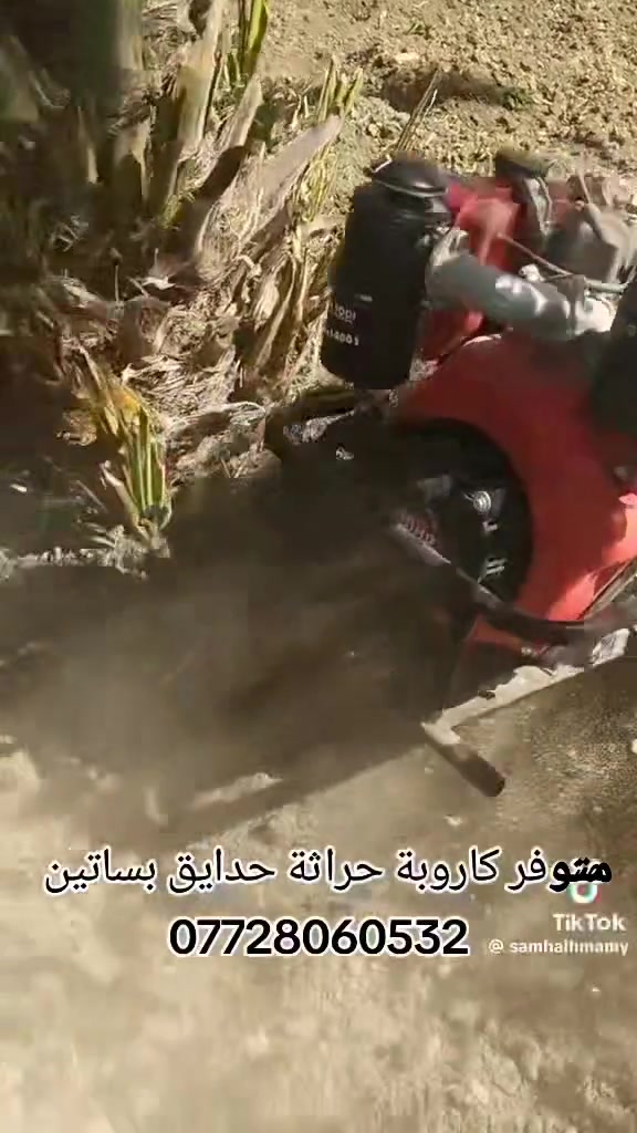 كاروبة • حرث • بساتين