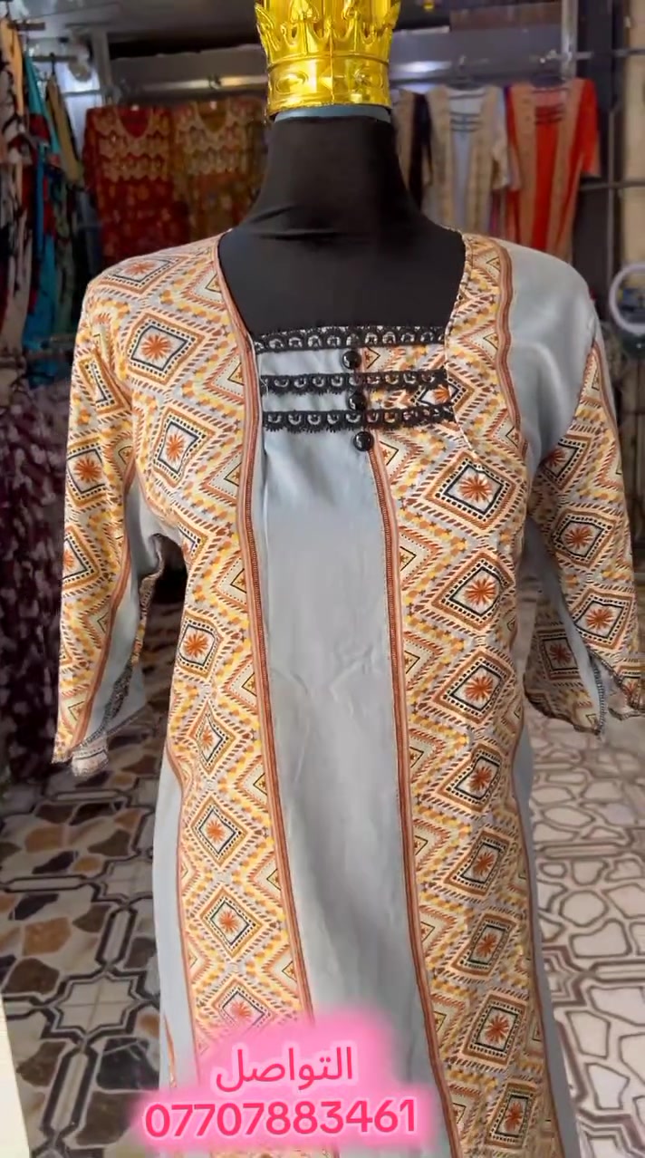 وصل حديثاً.. تشكيلة دشداشات تجنن وبأجود الألzugات! ✨
👗 نوع القماش: كشمير أصلي عالي الجودة، راقي ومريح باللبس.
📏 القياسات المتوفرة: XL ،XXL ،XXXL (قياسات واسعة ومرتبة).
🎨 الألوان: متوفرة بـ 6 ألوان مختلفة تناسب جميع الأذواق (كما تظهر في الصورة بتصاميمها الأنيقة والزخارف المميزة).
​📍 العنوان: أبو غريب - سوق العمارات.
📞 للحجز والاستفسار: *********** (متوفر واتساب أو اتصال).
​التوصيل متوفر، سارعوا بالحجز الكمية محدودة! 🛍️✨
