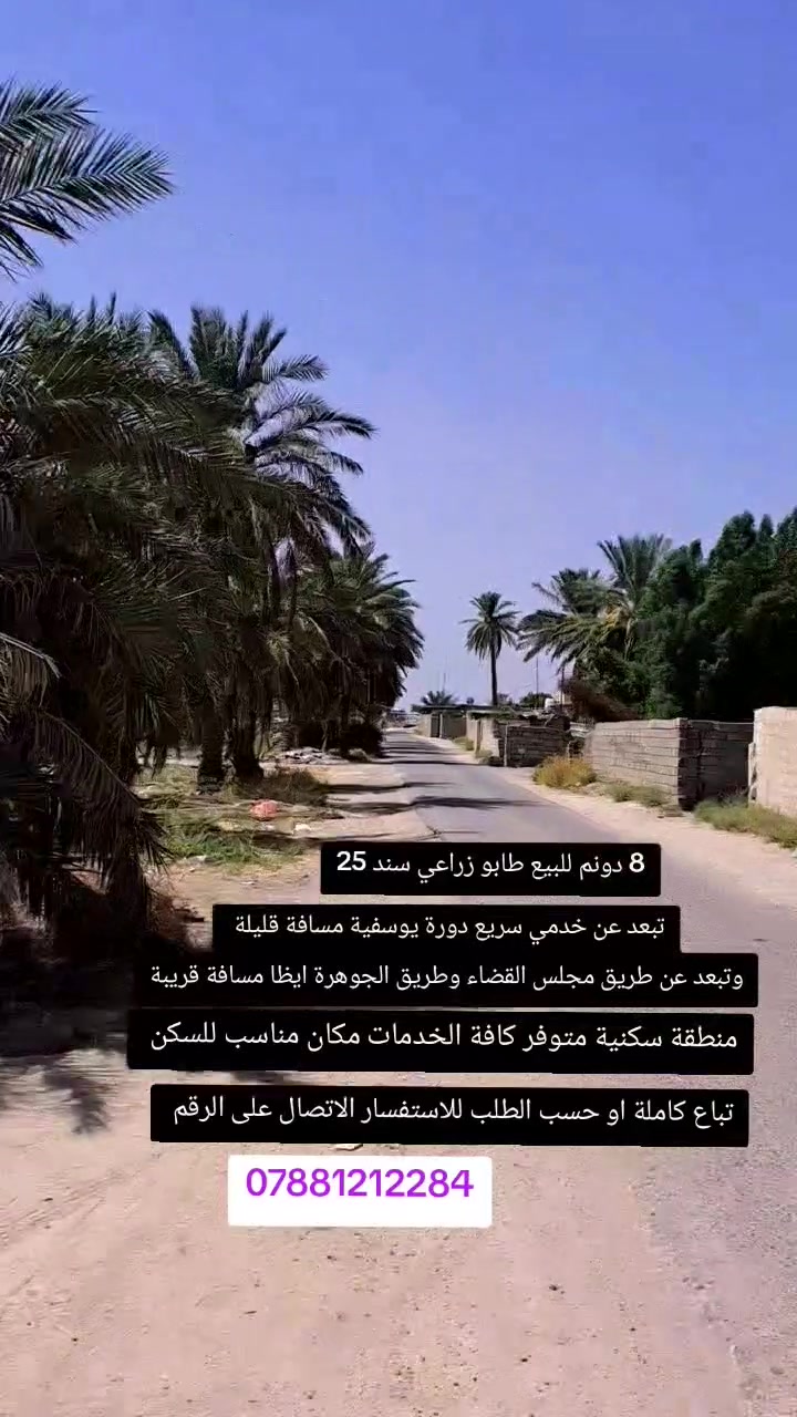 دورة يوسفية • أرض • ٨م
