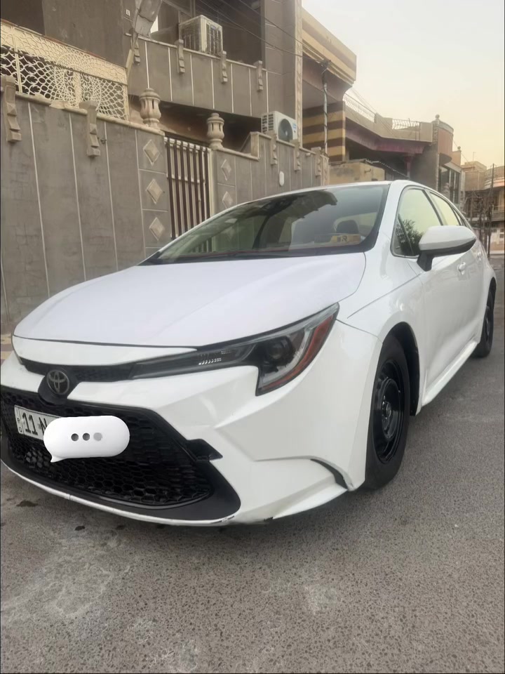 للبيع تويوتا كورولا
موديل 2020LE
ماشيه 108
حادث بنيد فقط امبدل 
رقم بغداد انكليزي 
بأسمي ثاني يوم التحويل 
صور حادث والسونار داخل المنشور 
بغداد العبيدي 
السعر 138وبي مجال 
***********
