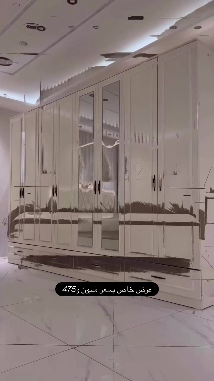 حصريا وبسعر مليون و475 الف فقط عرض لامثيل له
#غرفة_النوم موديل *قيتا* تتكون من 10 قطع بتصميم عصري مودرن
قياس الكنتور مع الملحق 340 بتقطيع داخلي مميز
السرير مخزن جك دبل هايدروليك
صبغ حراري مقاوم للخدوش والماء
ضمان حقيقي 5 سنوات
الشد والنقل داخل بغداد مجاناً متوفر توصيل لجميع
الحجر عبر الصفحة او الاتصال على الارقام التالية
***********

#غرف_نوم #اثاث #غرف #غرفة_نوم
