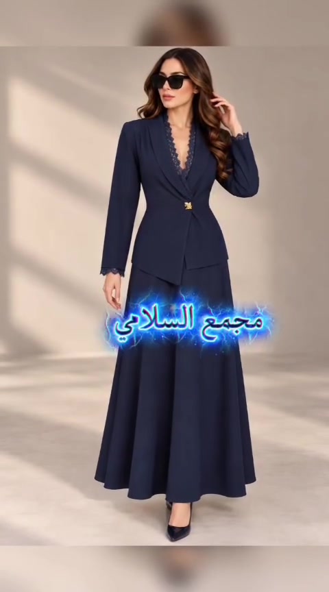 طقم كلاسيكي • تنورة طويلة • توصيل