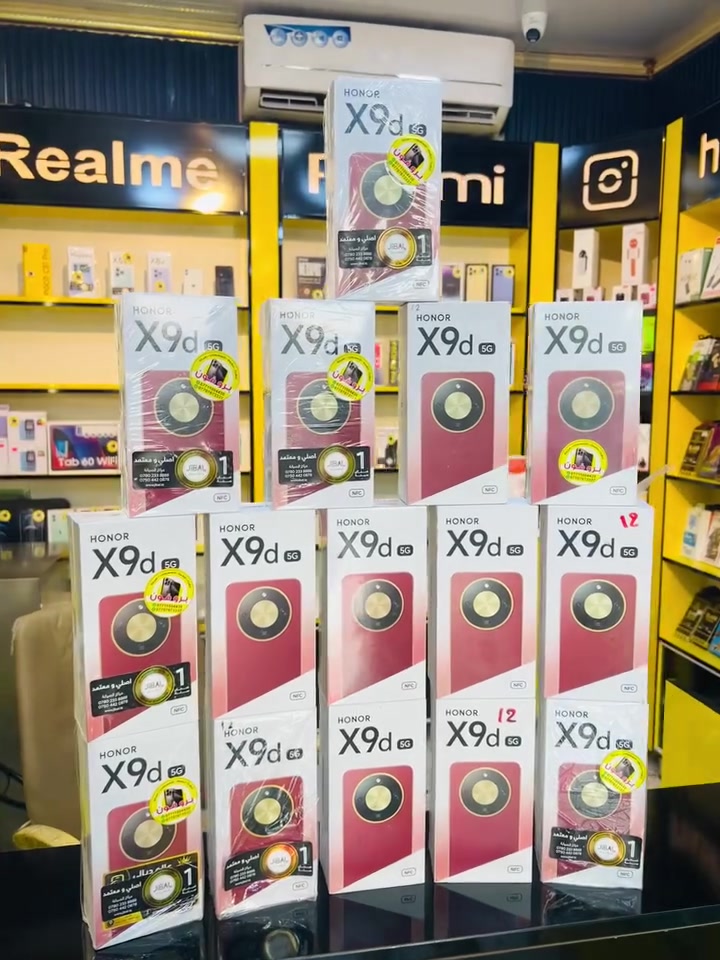 هونر X9d • رام 12 • نقد وقسط