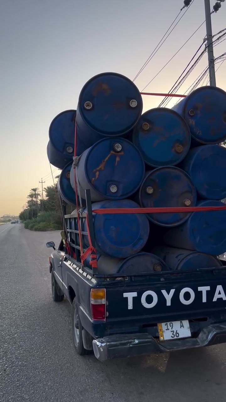 سلام عليكم وصول برميل 220لتر بيع جمله +مفرد بأسعار جدن مناسبه عنوان كربلاء ***********
