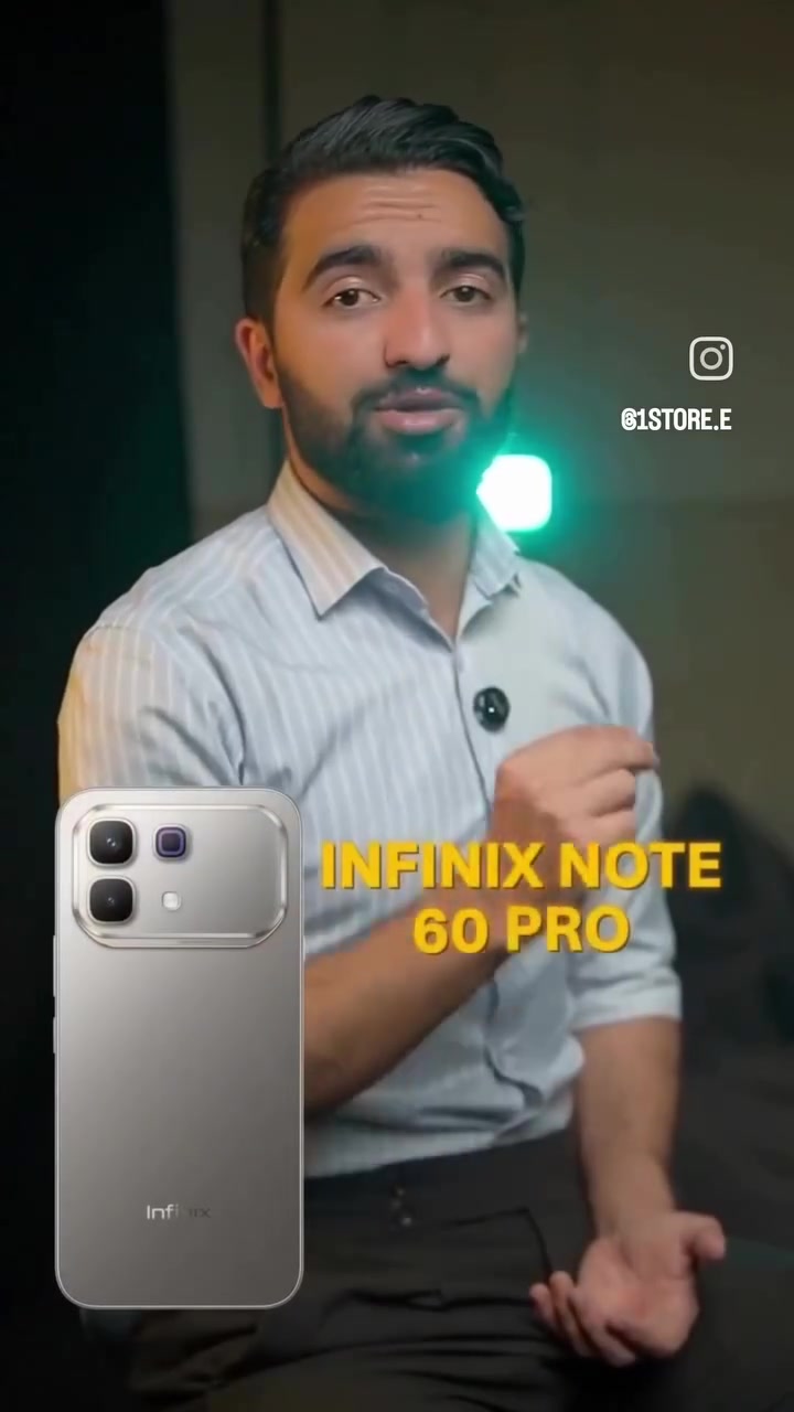 🔥 قوة الأداء... وسرعة الجيل الخامس! 🔥
ارتقِ بتجربتك مع Infinix NOTE 60 PRO 5G واستمتع بأداء سلس وشاشة مذهلة تناسب الألعاب والاستخدام اليومي بكل احترافية. 📱⚡

✅ شاشة AMOLED بحجم 6.78" وبدقة 1.5K 
✅ معدل تحديث الشاشة 144Hz
✅ معالج Snapdragon 7s Gen 4
✅ بطارية عملاقة 6500mAh
✅ شحن فائق السرعة بقوة 90W

🛍 متوفر الآن في وان ستور 🛍
بصرة حي المهندسين قرب مينا سنتر
للطلب المباشر  *********** 
🚛 والتوصيل لحد باب بيتك 😉
