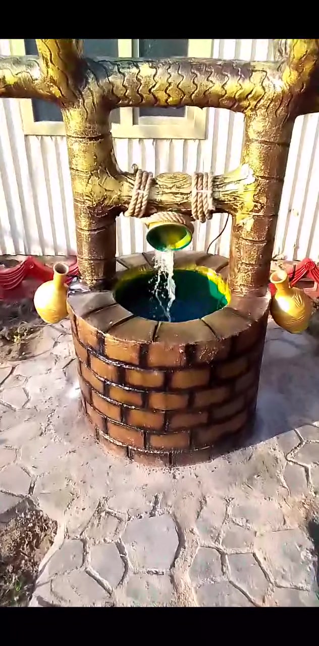 من أعمال الظافر لتصميم الحدائق وعمل النافورات التراثيه تساهم في اسعادكم
باعمال متقنه وراقيه ***********
الديوانية ابو ظافر
