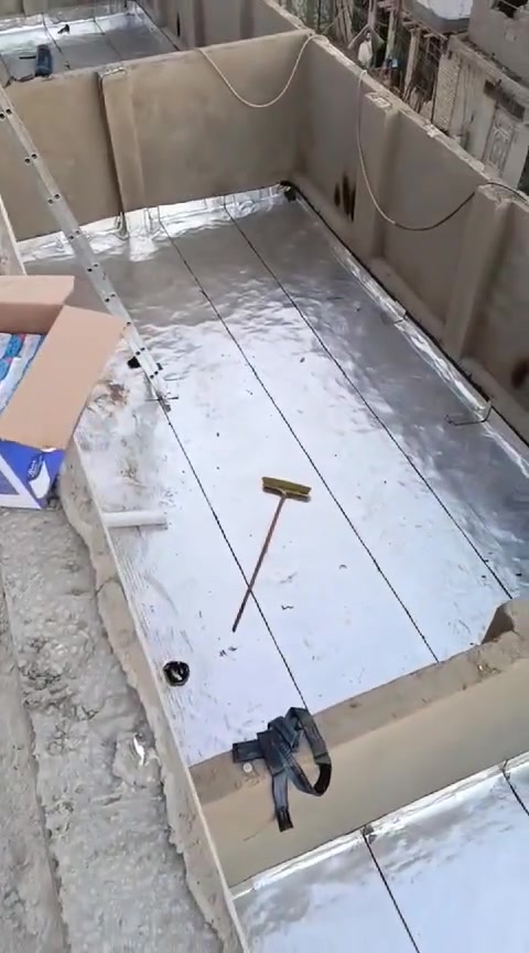 عزل سطح • بزفت وبدون • ضمان