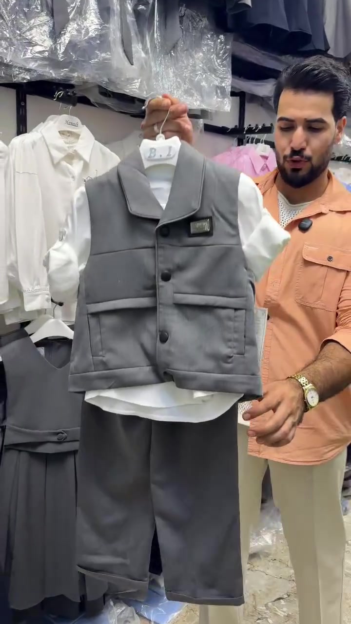 سوت ولادي ٣ قطع 
(يلك+قميص+بنطال) 
مقاس (٦_١٢) سنه
متوفر داخل انا وطفلي 
العنوان:واسط_العزيزيه_شارع الاطباء_مقابل كلشي وكلاشي طط
للحجز والاستفسار ***********
