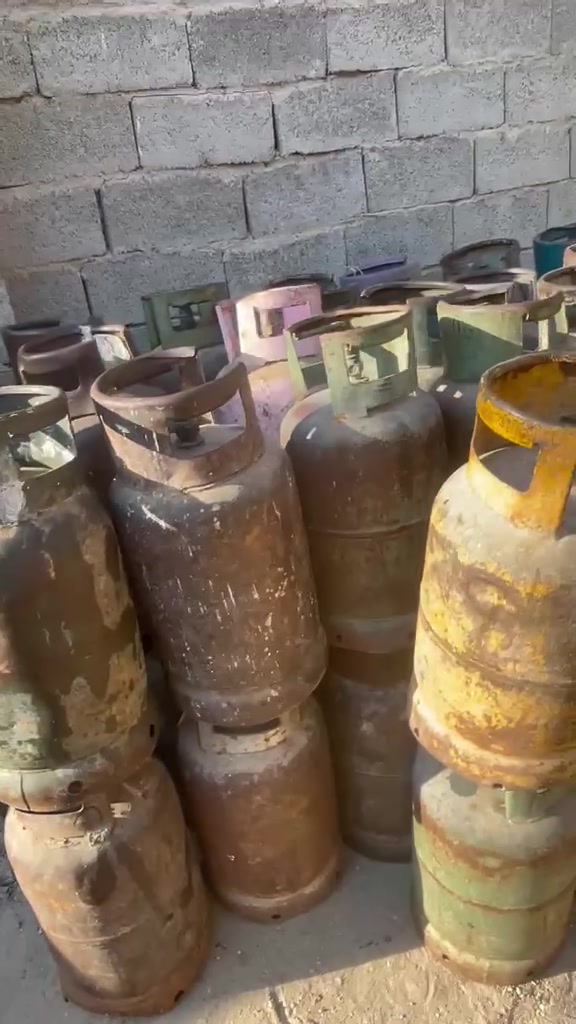 دبات غاز عراقية فارغة دبات عراقية 100‎%‎ مكاني بغداد الشعلة ***********
