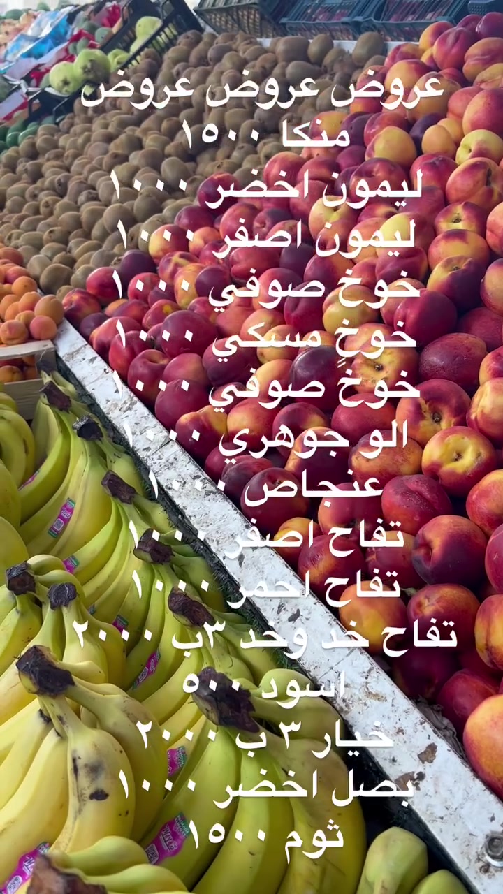رجعنا نوصلها لباب بيتك! 🌱🏠
من المزرعة مباشرةً… إلى مائدتك ❤️
🥬 طازج • نظيف • مختار بعناية
💚 جودة تشوفها… وطزاجة تذوقها
📅 عودة التوصيل يوم الخميس ١٠/١
علوة سيد هاشم للخضار والفواكه 🍇🍓
رقم الطلب ***********
