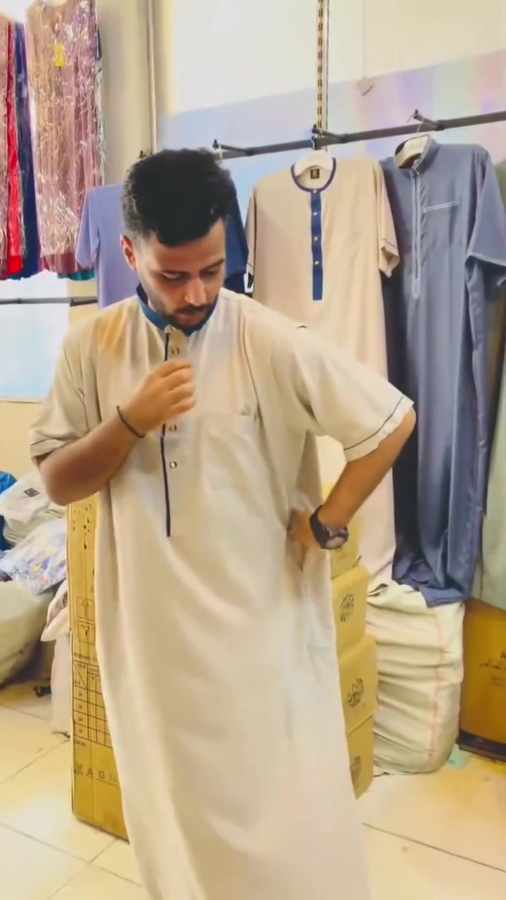 عرض خاص سارع بالحجز قبل النفاذ 
كلبيه رجالي امارتي حلقه + ياخه 
خامه درجه اولى شرط الفحص أمام المندوب 
مقاس رسمي 54_56_58_60
متوفر عدت موديلات 
 وكل موديل متوفر 6 الوان 
سعر الدرزن الياخه  96 الف 
سعر الدرزن الحلقه 90 الف 

#يوجد_توصيل_لجميع_المحافظات🚗
#للبيع_المباشر_عنوان_البصره_العشار_ساحةام_البروم_مجمع_الحرمين(مجمع جنات)
#للحجز_والاستفسارمراسلةالصفحه
#المراسله_واتساب #***********
