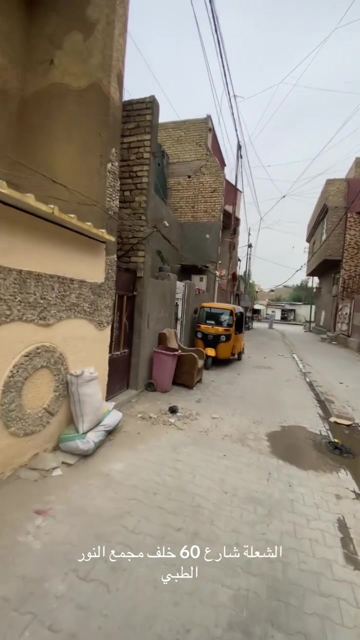 نصف قطعة امامية • الشعلة شارع60 • ٤غرف