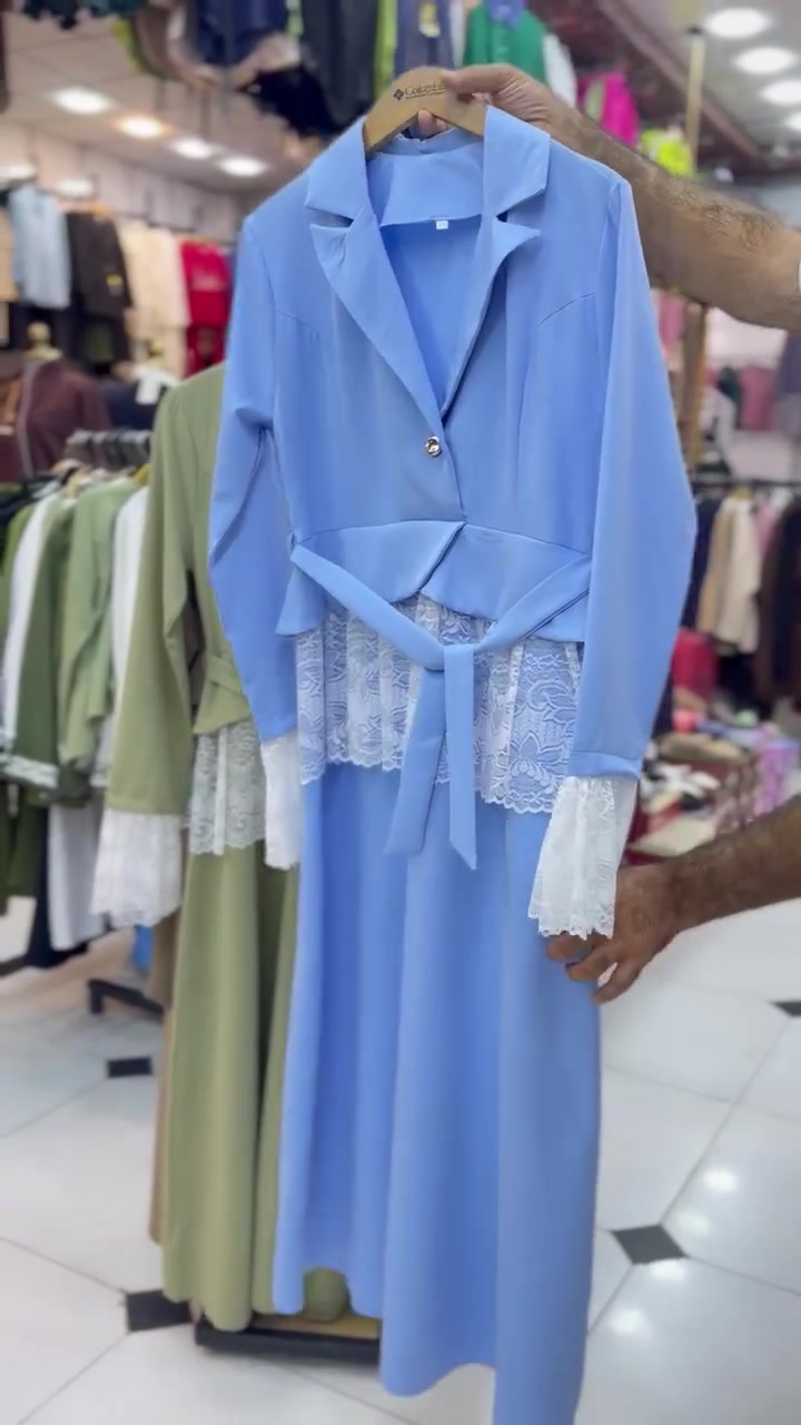 🧿﷽ وعلى الله توكلنا 🧿 

# شعارنا التميز  L M

فخامه. وجمال. المديل فستان مطعم  بكيبور  ولا غلطه   يجنن بلبس 

🧶🧶نوع الخامه  دابل  تركي ❤️

المقاسات   38🌹40🌹42🌹44🌹46 🌹48
