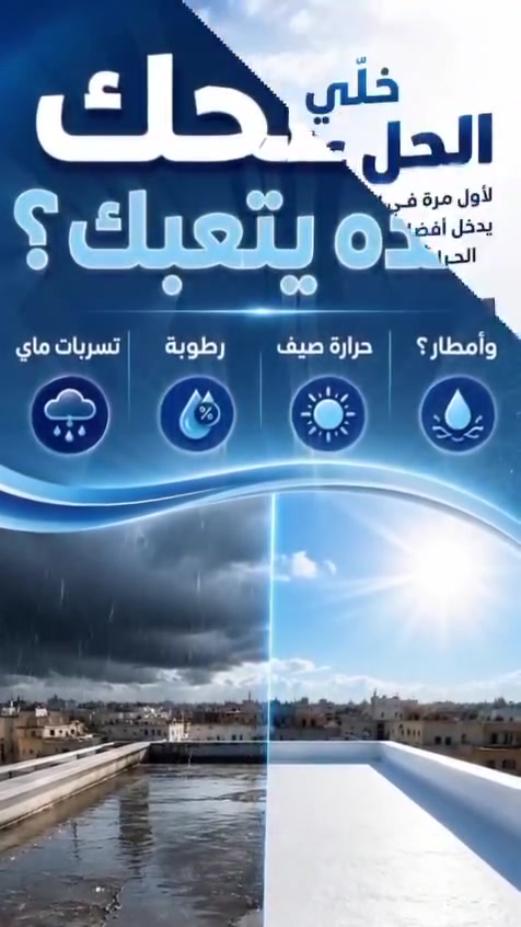 (#سطحك___مسؤليتنا)... خدمتكم شرف لنا راس الحكمة  مخافة الله تحت هذا الشعار نعلم لكم عن تخفيض الأسعار حيث الجدية في العمل والصدق #شعارنا 
(مواد درجى اولى )(عمل درجه اولى) ***********،،
***********
***********
واتساب مباشر ***********  
كادر ذو خبره في عمل الايزوكام
ضمان 10سنوات 

لدينا كادر في جميع المحافظات العراق
       المواصفات ===
1 الايزوكام عاكس للحراره 80 % 
2 مانع الرطوبه 
3 انتها العمل نفس اليوم 
4 يتحمل درجات الحراره العاليه يتكون الايزوكام من الياف وخيوط حريره والقير والطبقه الخارجيه السلفون حيث يعطي جماليه وقوه للسطح     
شركة ربيع بغداد لتغليف الاسطح بالايزوكام 

***********

***********

***********
