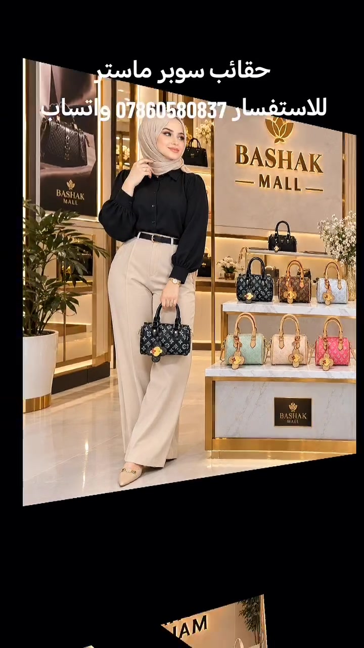 حقائب سوبر ماستر 💕

العنوان بغداد قرب مجسر عدن شارع الربيع مقابل الشركة العامة لتصنيع الحبوب الشارع العام لمدينة الحرية

#باشاك_مول #ملابس #حقائب #احذية #تخفيضات
