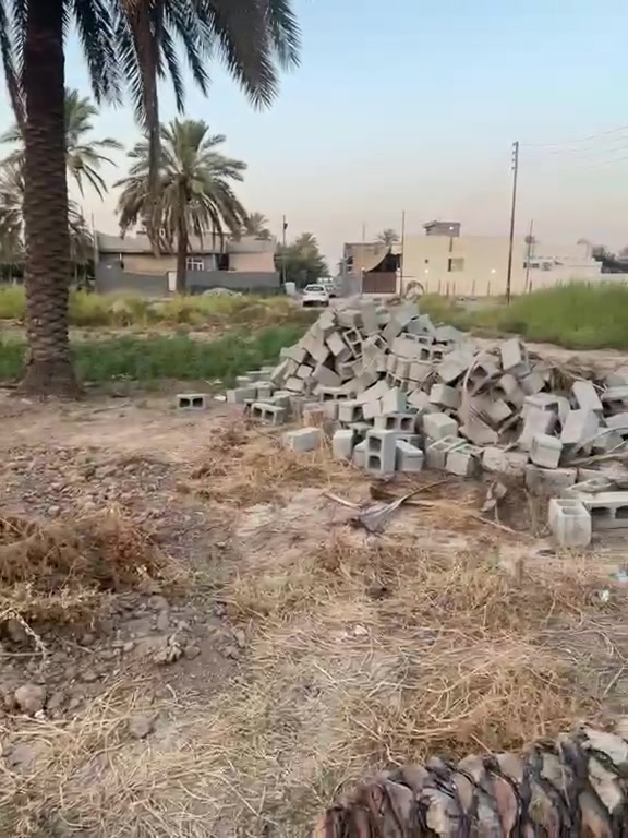 سلام عليكم قطع أراضي كلش حلوات طابو زراعي سند 25 بعقوبه ام العضام يبعدن عن شارع 400 متر خدمات كامله تحويل مباشر  مساحه القطعة 180 ومتفر 200 حسب طلب لاستفسار تصل على هذه الرقم *********** او ***********
