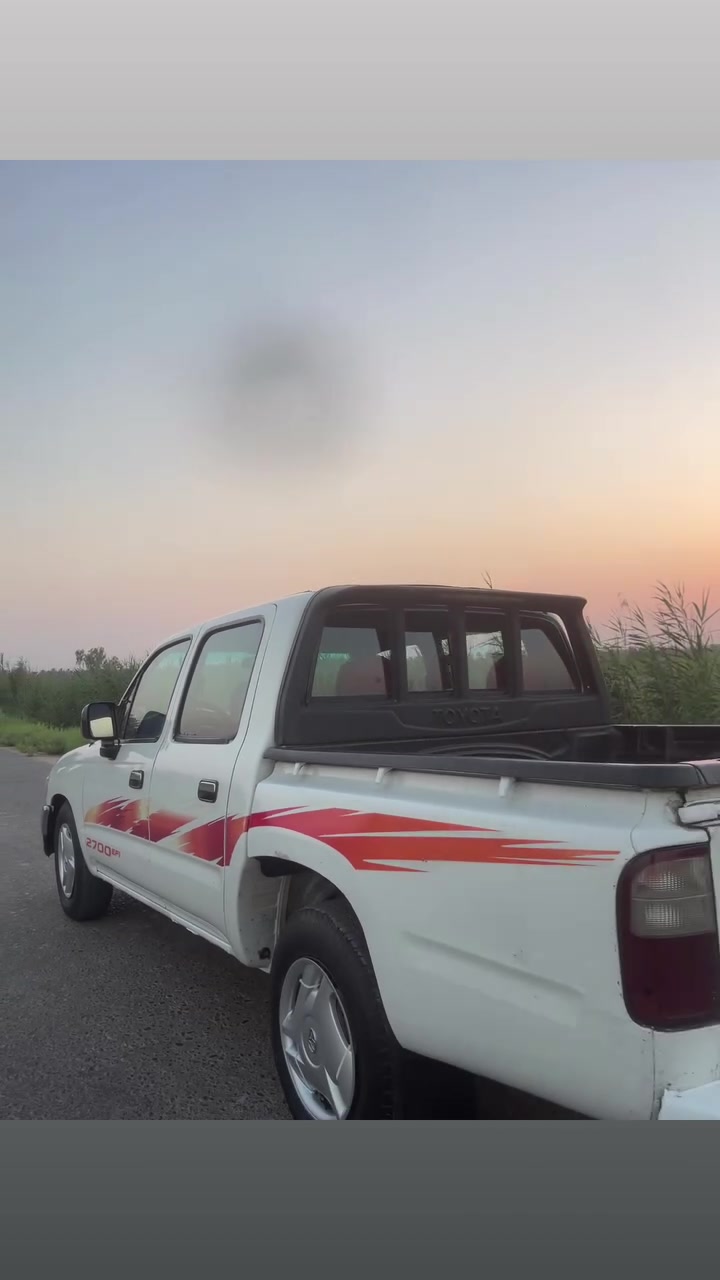 للبيع هايلكس موديل 2004مكفوله كفاله عامه  جديده كلش خط الشركه رقم قادسيه تحويل ثاني يوم منفصل فول مواصفات مكان كربلاء الاتصال ***********

‭***********‬
