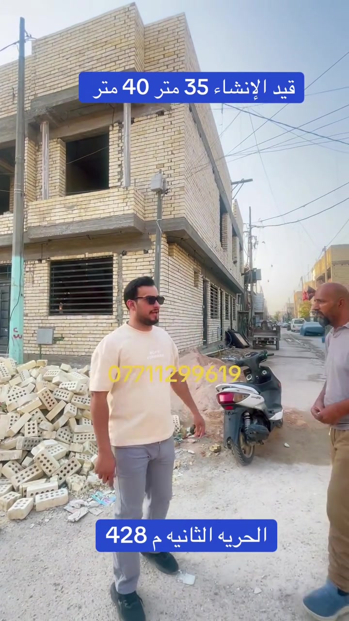 مساحات مختلفه 40 متر عدد 2 واحده ركن واحده عاديه الركن واجه 10 العاديه واجه 4 ال 35 عدد 2 واجه 3 ونص كل مشتمل يحتوي على صاله مطبخ وخدمات وغرفتين نوم 
***********
