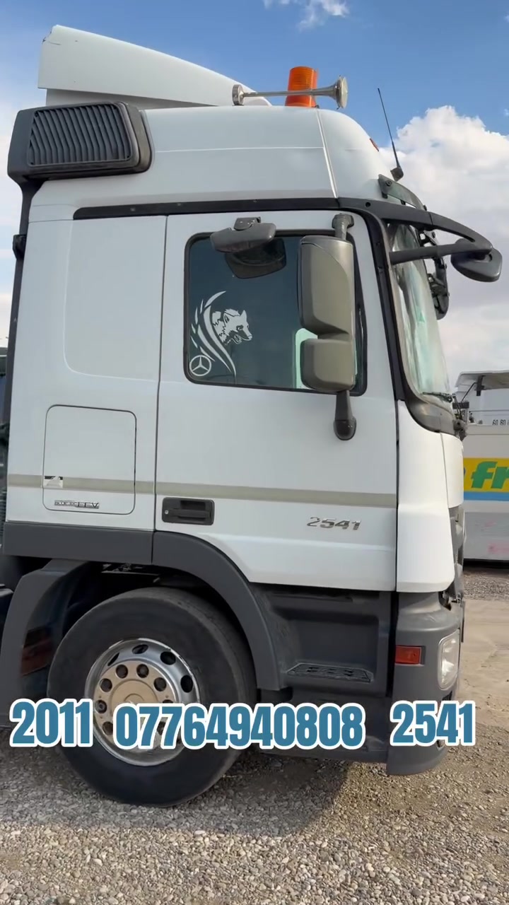 اكتروس لۆری للبيع
موديل :2011 / حجم : 2541 / شاصى : عدل / گیر توماتیک
مواصفات : ريتايدەر ، کامیرە ، حساس ، ثلاجه ، كاسحه ، هورن ، دبل منامی
رقم :- اربیل
العنوان : اربيل - قوشتەپە
الاستفسار على الرقم :-  ***********
