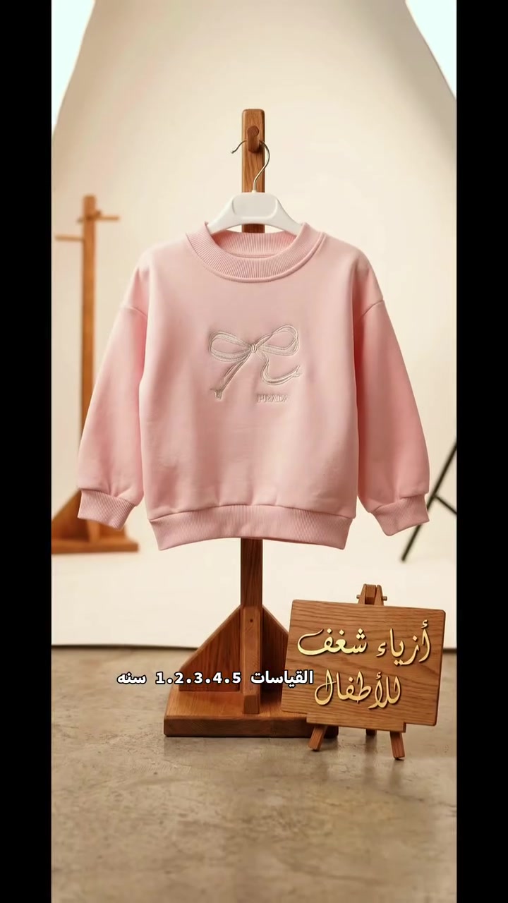 هودي • ولادي بناتي • مقاسات ١-٥ سنوات