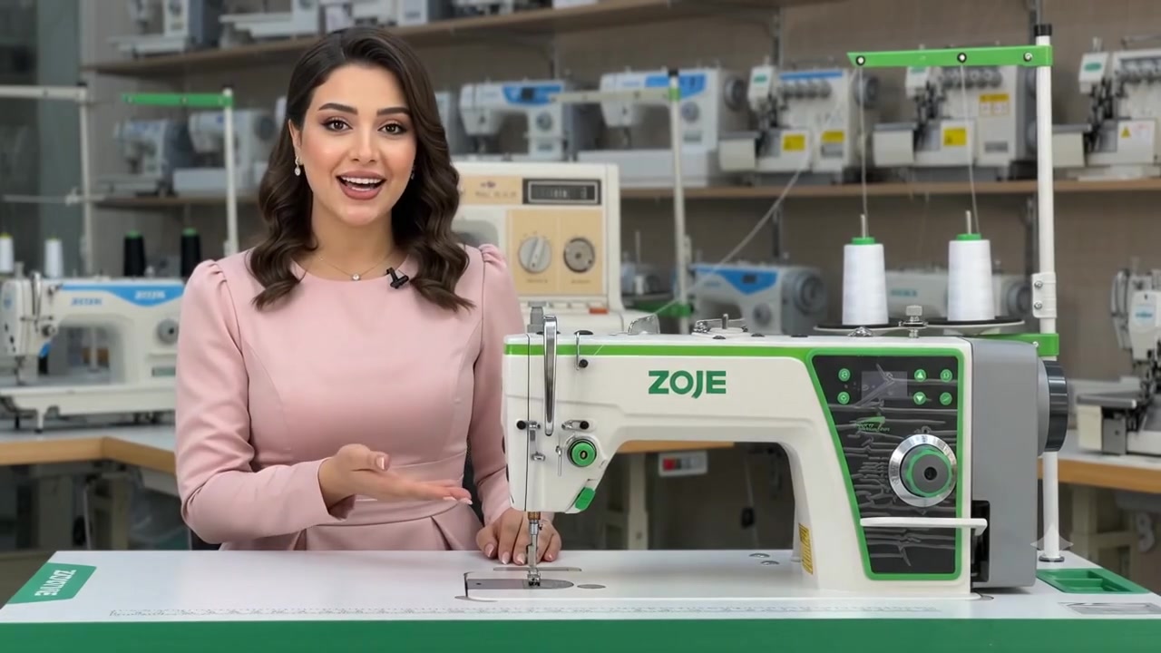 ماكنة  zoje ✅️ حديث
بإضافة إلى موصفات العالمية التي تمتاز الماركات بها
1&قتصاديه من ناحية الكهرباء
2&كاتم صوت
3&تحكم دقيق بسرعة ماكنه
4&سهلة الاستعمال
5&تحتوي على ضوء من نوع LED ويكون قابل للتحكم بمستوى ضوء
6&تتوفر شاشه للتحكم بسرعه (  يعني تكدر ان تتحكم في مستوى سرعة ماكنه اضافه إلى تحكم بدواسة القدم)
8&يكون تحكم في مستوى ابره
يتوفر خدمة توصيل جميع المحافظات 
الاستفسار خاص
***********
***********
#معرض_ابو_سجاد
