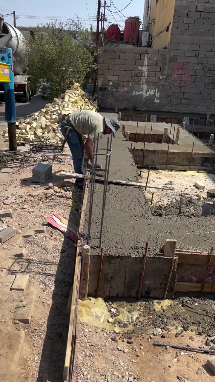 شركة العامري للمقاولات العامه والصب المركزي الجاهز 👌في محافظه البصره دقه بالعمل وسرعه بالانجاز للتواصل 📞 ***********#
