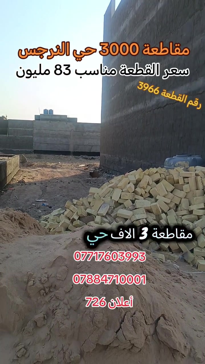 أرض • مقاطعة ٣٠٠٠ • حي النرجس