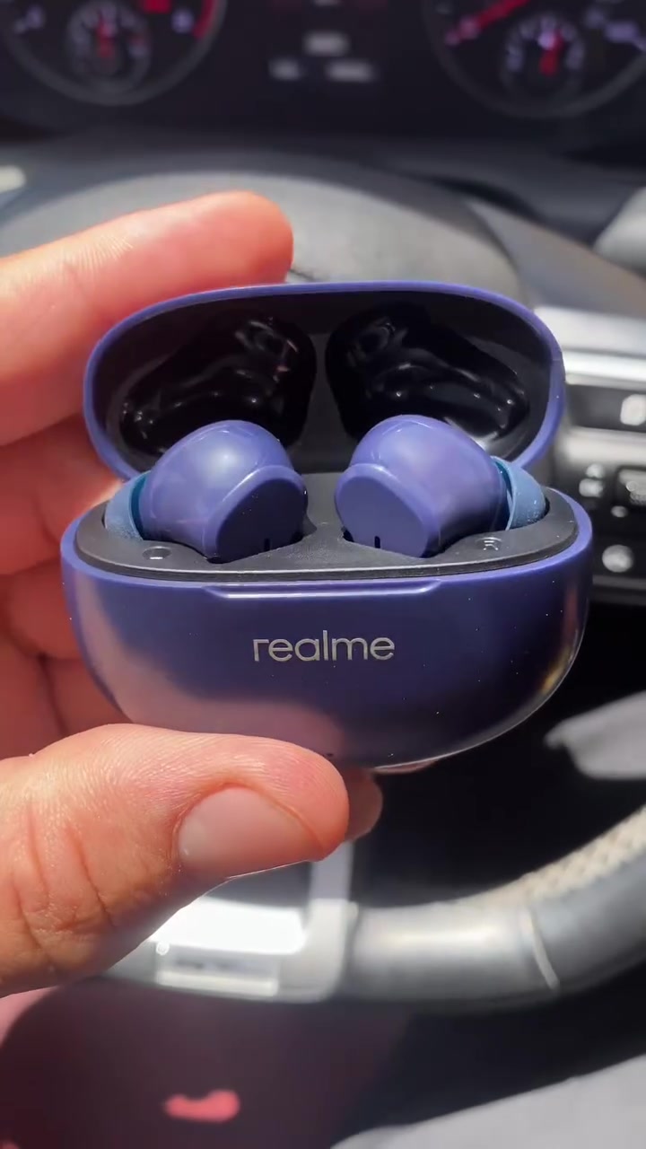 Realme Buds T110 • ١٨ ساعة بطارية • توصيل مجاني