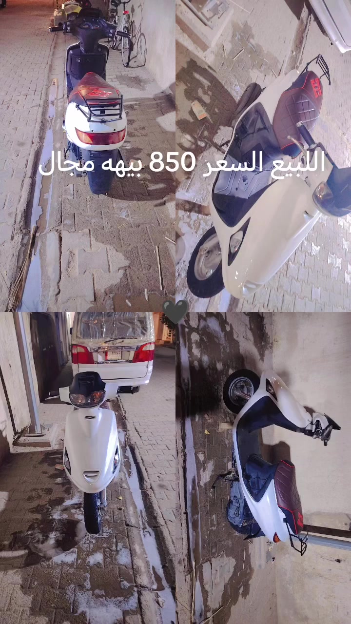 دراجه اللبيع مال حاويه مكفول مكان النجف كوفه شارع معمل السعر 850بيهه مجال ***********
