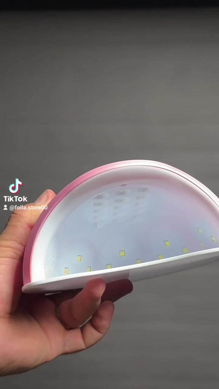 مجفف أظافر • LED وUV • للمنزل والصالون