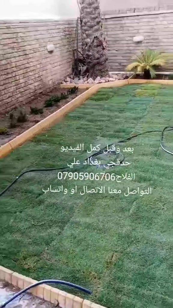 عندما تكون نتيجة حديقة منزلك أو مزرعتك بهذا الجمال، فأكيد كان المنفذ كادر حدقجي بغداد علي الفلاح نلتزم شهريه وتاسيس مرشاد ونافورات والشلال
العنوان بغداد 
***********📞 الاتصال
*********** واتساب
#حدقجي #بغداد #علي #الفلاح🌲
#تصاميم_الحدائق 🏕
#اشجار_معمرة🌴🌵
#نباتات_زينة🌻
***********
