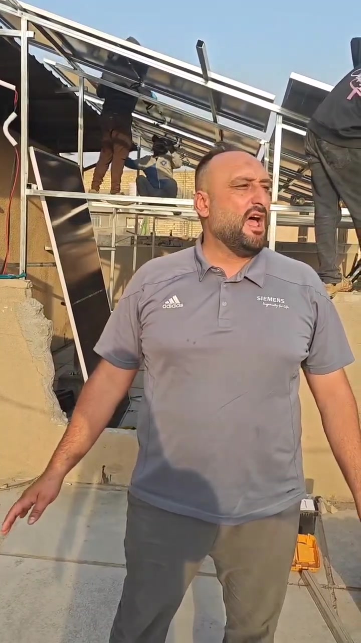 منظومة شمسية • بطاريات ١٦kWh • انفيرتر ١٢kW