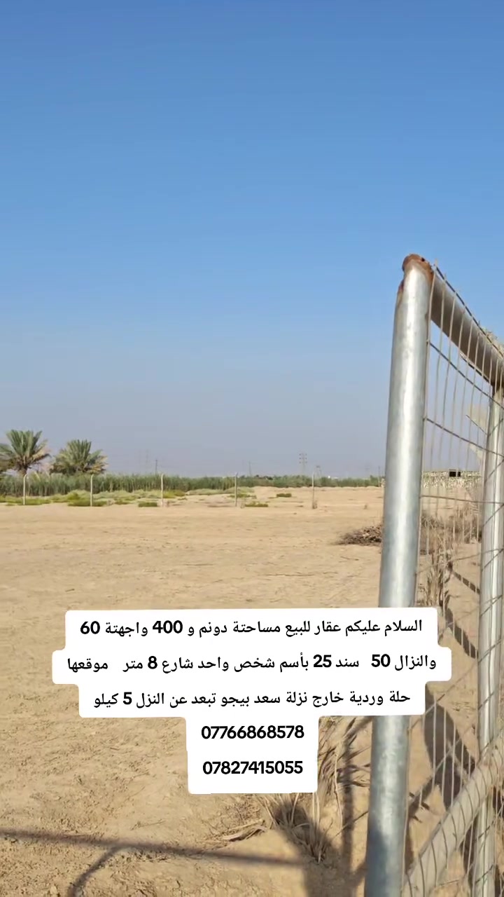 حلة وردية • نزلة سعد • ٢٩٠٠م