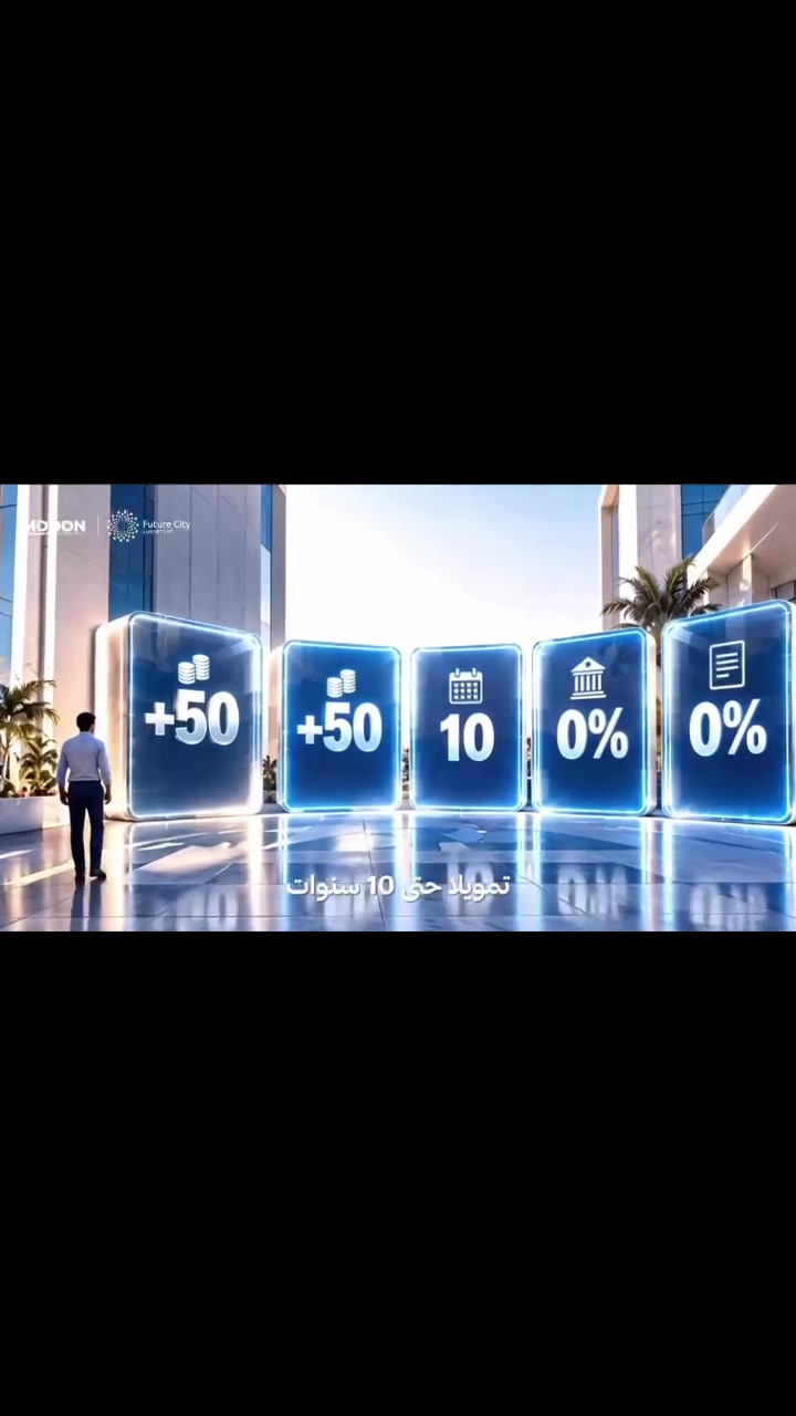 مع مُدن… الـ50 توصّلك للـ100.

لديك 50 مليون؟
مُدن تضيف لك 50 مليون تمويل.
50 منك + 50 تمويل = 100 مليون

هذه هي «معادلة 100»
معادلة صُممت لتقرّبك من امتلاك فيلتك الطابقية أو الدوبلكس في مدينة المستقبل.
حتى 10 سنوات | 0% | 0%

100 فرصة فقط.
والـ50 التي لديك اليوم… قد تكون بداية فيلتك غدًا.
مع معادلة مُدن 50 + 50 = 100
للاستفسار الاتصال على الرقم:
رقيه حسن
***********

‏VISION 10|10
🇮🇶 من هنا… يبدأ عراق المستقبل
