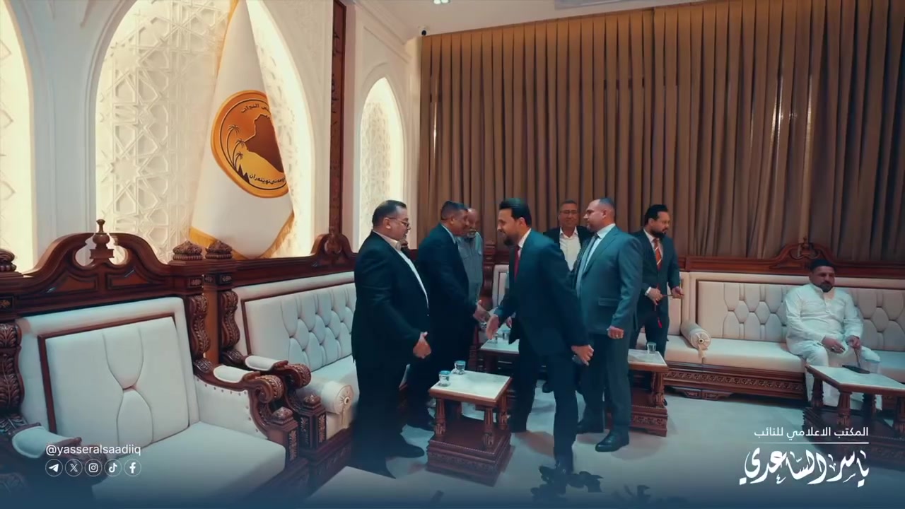 افتتح النائب ياسر الساعدي مكتبه في منطقة الدورة – الكفاءات، ليكون قريباً من المواطنين، مفتوحاً لاستقبال طلباتهم ومتابعة قضاياهم.

الخدمة مسؤولية، والمتابعة التزام. 

ارقام شؤون المواطنين:
***********
***********

#عراق_قوي
