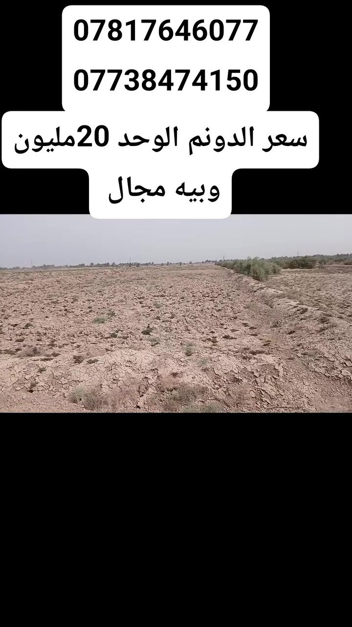 ٢دونم • قرب شارع بزل • شارع ابو عرايس