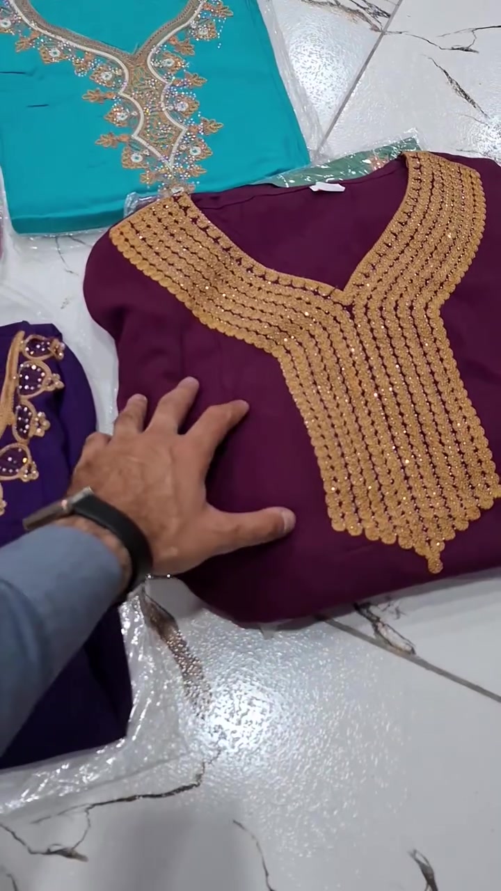 تطريز • ستراس • خامة درجة أولى