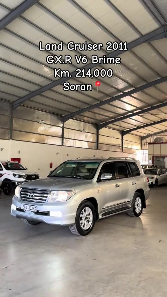 ***********☎️#erbil #ماشالله_تبارك_الله #soran📍 #kurdstancars #foryou 

نص مكتوب في الصور:
- Land Cruiser 2011 GX.R V6 Brime Km. 214,000 Soran