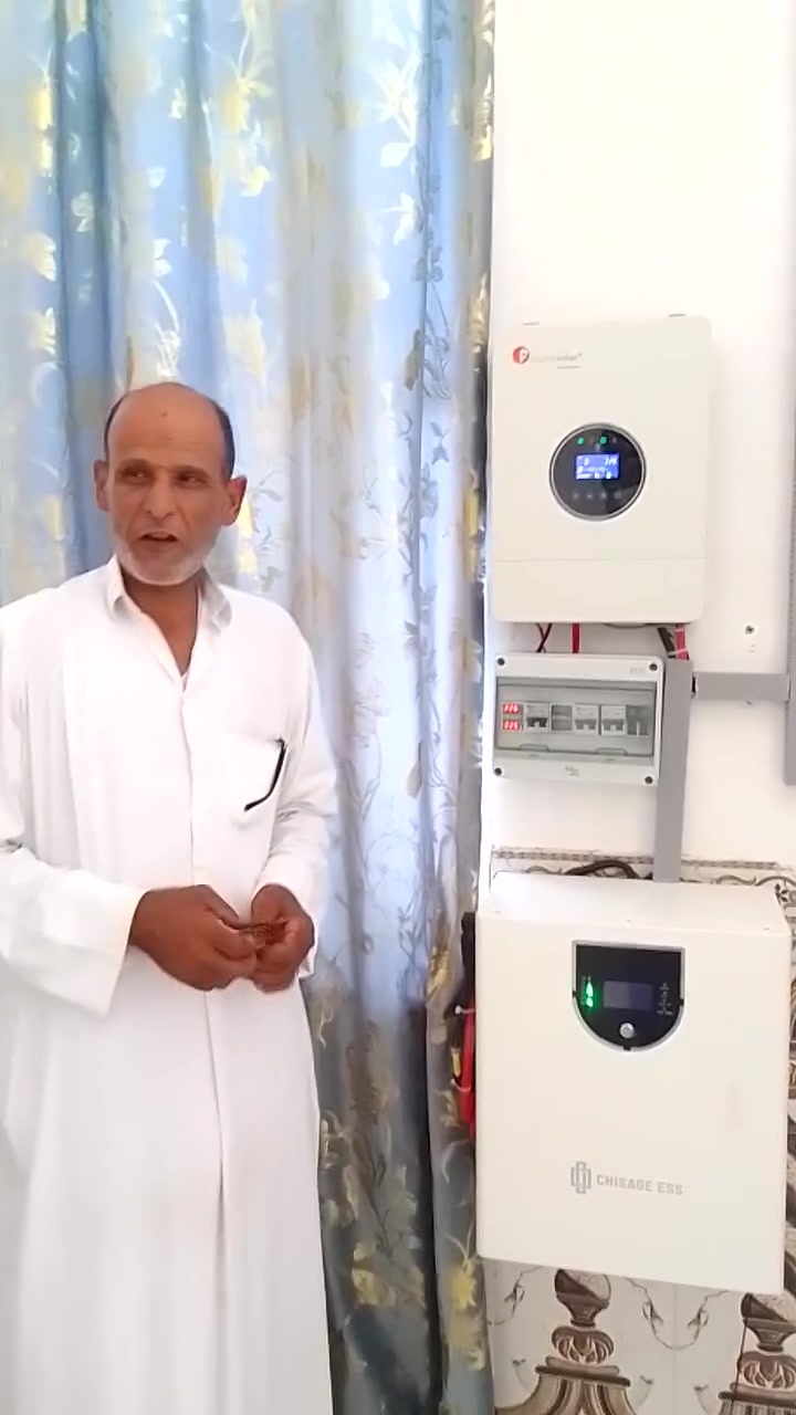 تم بحمد الله نصب منظومة طاقه شمسيه بقدرة (8 امبير نهاري ليلي)  
محافظة المثنى (الوركاء)  
بيت الاستاذ (عامر عبدالباري) 
مكونات المنظومة
 انفيرتر فليستي 4 كيفي 
وبطارية 🔋 شيساج 
والواح لونجي 
للاستفسار ***********
