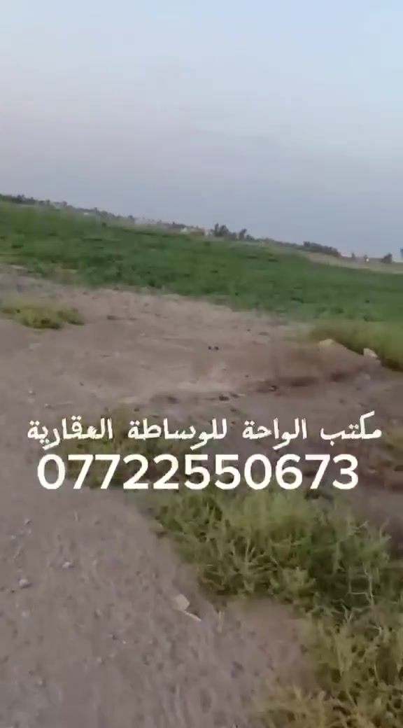 للبيع للبيع...
١٠ دونم طابو زراعي سند ٢٥ تحويل بسم المشتري ع طابوالزهور الحسينية مال الراشدية...
الوجهة ١٢٥
النزال ٢٠٠
تصلح سكن او استثمار كافة الخدمات موجوده.
عنوان الارض خلف الحسينية الها طريقين من الحسينية وطريق من محمد سكران خان بني سعد..
للاستفسار مكتب الواحة للوساطة العقارية اتصال او واتساب ***********
تابع الصفحة ليصلك كل العروض...👍
