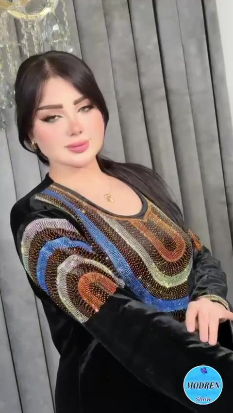 دشداشة قديفة • ماسة تركية DMC • L XL XXL