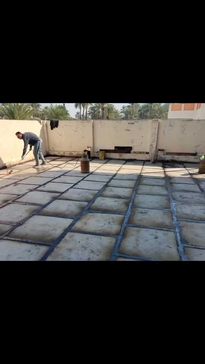عزل أسطح • عزل مائي • زفت أصلي