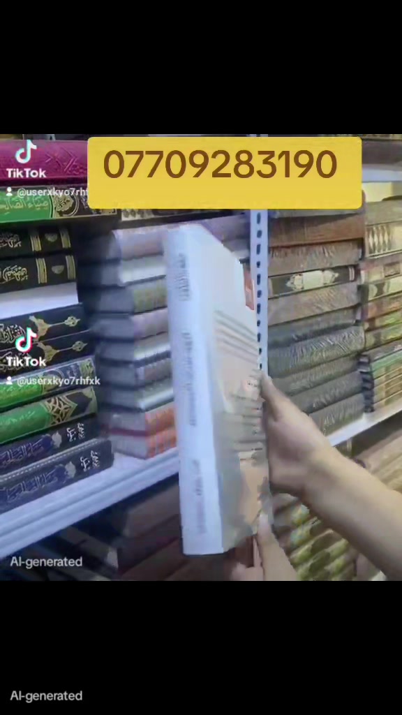 تتوفر لدينا هذه العناوين والاسعار من 7 آلاف إلى 10 الاف دينار وكذلك تتوفر عناوين أخرى حسب الطلب كما يوفر توصيل لجميع أنحاء العراق 
للطلب التواصل على رقم الواتساب : *********** .
ملاحظة: الكتب جديدة وطبعات لبنانية وٱيرانية واغلب الكتب لبنانية بيروتية وبخظ واضح ومرتب وانيق وقياسات الكتب المعروضة: ( الطول 24سم والعرض 17سم .