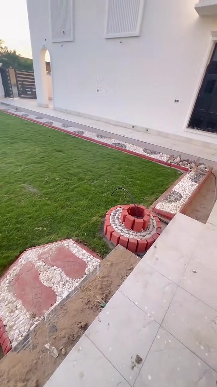 زرع ثيل • زرع أشجار • تنضيف حديقه